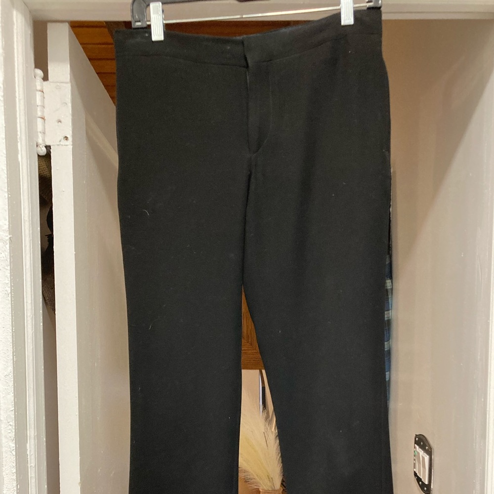 The Row Black trousers
